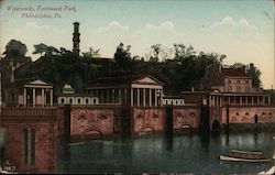 Waterworks - Fairmount Park Philadelphia, PA Postcard Postcard Postcard