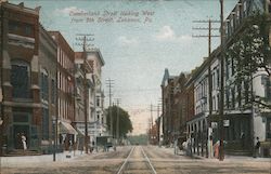 Cumberland Street (Looking West from 9th Street) Lebanon, PA Postcard Postcard Postcard