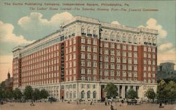 The Curtis Publishing Company, Independence Square Postcard