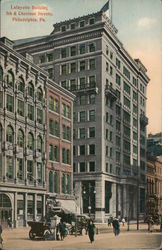 Lafayette Building - 5th & Chestnut Streets Postcard