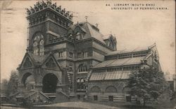 Library (South End) - University of Pennsylvania Postcard