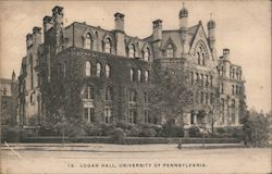 Logan Hall - University of Pennsylvania Philadelphia, PA Postcard Postcard Postcard