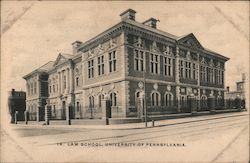 Law School - University of Pennsylvania Postcard