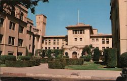 Cottage Hospital - Widely known for its modern diagnostic and therapeutic equipment Postcard