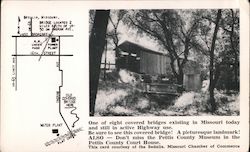 Covered Bridge Postcard