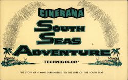 Cinerama South Seas Adventure in Technicolor - The Story of 6 Who Surrendered to the Lure of the South Seas Postcard