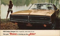 1969 Dodge Charger SE Postcard