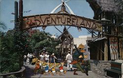 Adventureland Safari Anaheim, CA Postcard Postcard Postcard