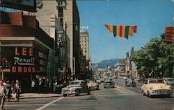 Hollywood Boulevard Postcard