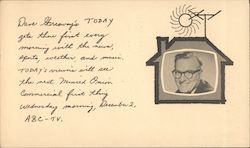 Durkey Goes Network, Dave Itreoway's Today on ABC-TV Cleveland, OH Postcard Postcard Postcard