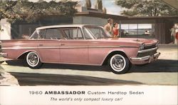 1960 Ambassador Custom Hardtop Sedan Postcard