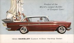 1960 Rambles Custom 4-Door Hardtop Sedan Postcard