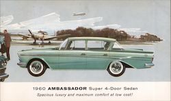 1960 Ambassador Super 4-Door Sedan Postcard