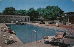 Pool, South Camp Hotel Kingston, Jamaica Postcard Postcard Postcard