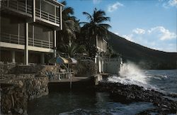 The Waves at Cane Bay Kingshill, St. Croix Virgin Islands Postcard Postcard Postcard