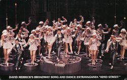 David Merrick's Broadway Song and Dance Extravanganza "42nd Street" New York City, NY Postcard Postcard Postcard