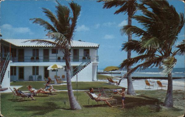 Morad Ocean Apartments Hollywood Fl Postcard