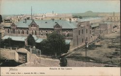 Estacion de San Lazaro Mexico Postcard Postcard Postcard