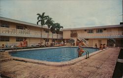 Miami Airways Motel Postcard