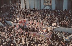 Mardi Gras - Bourbon Street - Girls, Girls, Girls Postcard