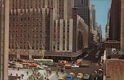 Radio City Music Hall in New York City Postcard Postcard Postcard