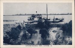 Lutcher-Vacherie Ferry Postcard