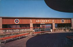 Ocean Beach Archery New London, CT Postcard Postcard Postcard