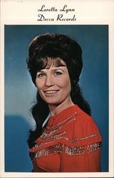 Loretta Lynn, Decca Records Celebrities Postcard Postcard Postcard