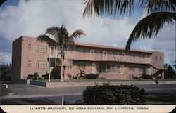 Lafayette Apartments Postcard