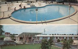 Rod & Reel Motel Postcard