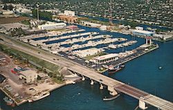 Aerial View of Fort Lauderdale Florida Postcard Postcard Postcard