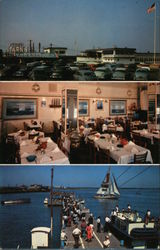 Captain Starn's Restaurant and Boating Center Postcard