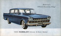 1960 Rambler Deluxe 4-Door Sedan Postcard