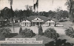 The Plantation Inn and Motor Court Savannah, GA Postcard Postcard Postcard