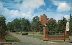 Muskingum College Entrance Concord, OH Postcard Postcard Postcard