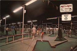 Putt Putt Golf Course Clifton Heights, PA Postcard Postcard Postcard