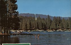 View of Shaver Lake Postcard