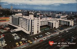 Heart of Civic Center San Francisco, CA Postcard Postcard Postcard