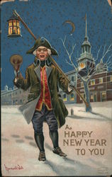 A Happy New Year To You Postcard