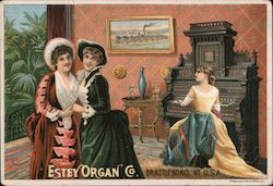 Estey Organ Company, Brattleboro, Vermont Trade Card