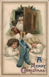 A Merry Christmas Postcard