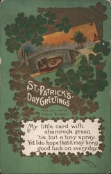 St. Patrick's Day Greetings Postcard