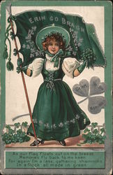 Erin Go Bragh, Dear Irish Memories Postcard