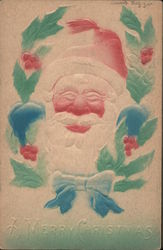 A Merry Christmas Santa Claus Postcard Postcard Postcard