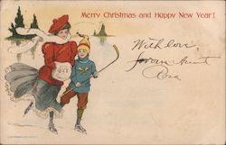 Merry Christmas and Happy New Year! Children Postcard Postcard Postcard