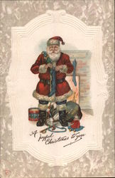 A Joyful Christmas to You Santa Claus Postcard Postcard Postcard