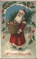 A Merry Christmas Postcard