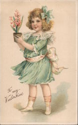 To my Valentine Children Postcard Postcard Postcard