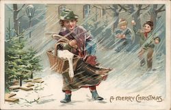 A Merry Christmas Postcard