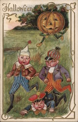 Hallowe'en Halloween Postcard Postcard Postcard